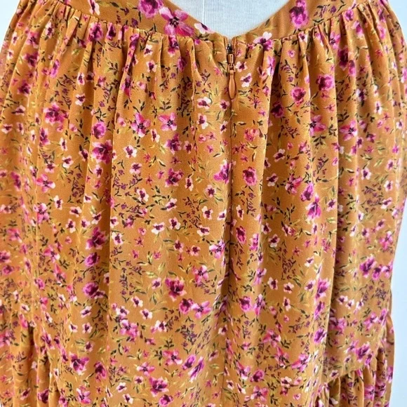 Orange Floral Halter Maxi Dress LoveShackFancy Isabel marant LoveShackFancy - Picture 2 of 9